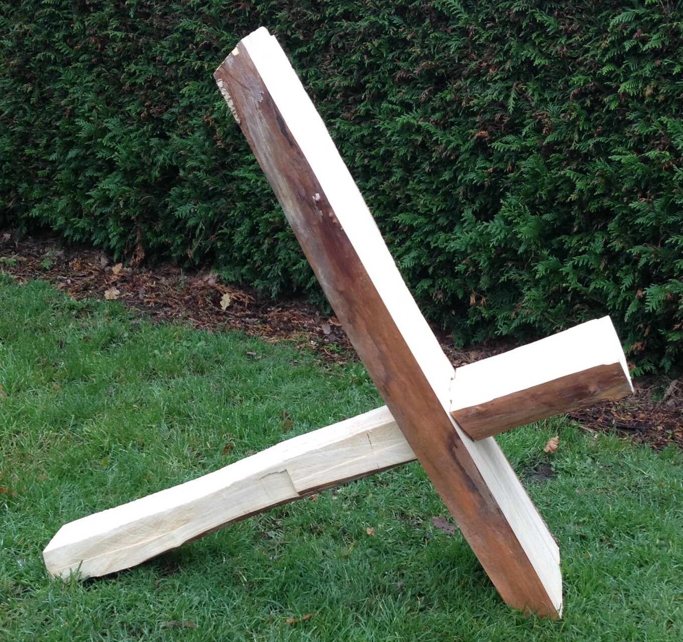 Prototype van een houten stoeltje